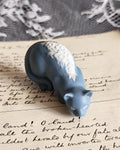 Rare Franklin Mint Parian Style Cat | Curio Cabinet Cats c1990