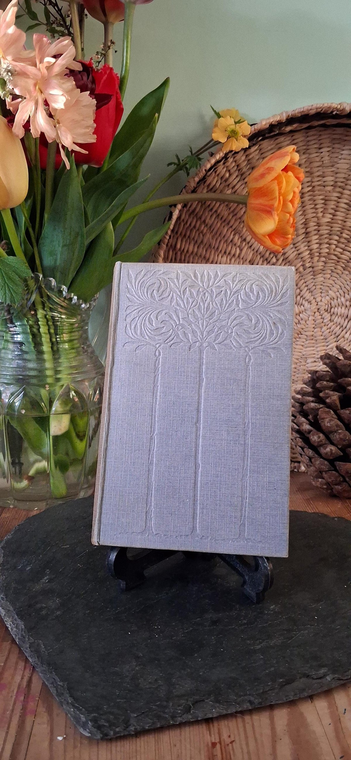 Widecombe Fair by Eden Phillpotts: Art Nouveau Cloth Edition (1932 Inscription)